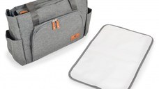 Geanta multifunctionala pentru mamici Cangaroo Keily grey