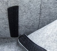 Geanta organizator scutece si accesorii copiibebelusi BabyJem Gri - 1