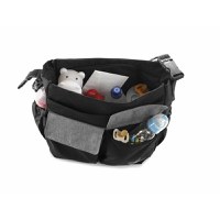 Geanta pentru mamici Jane Sesame cu 2 buzunare exterioare, multiple compartimente, saltea de infasat inclusa, 44 x 34 cm - 4