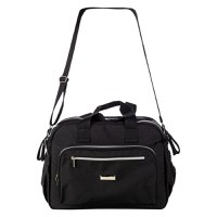 Geanta pentru scutece FreeON Style, impermbeabila, cu multiple buzunare, 39x32x18 cm, Black - 4