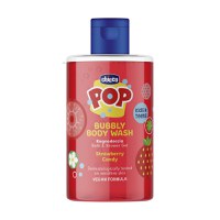 Gel de dus spumant Chicco Pop cu aroma de bomboane cu capsuni, formula vegana, pentru copii si adolescenti 300 ml - 5