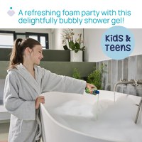 Gel de dus spumant Chicco POP cu aroma de pepene rosu, formula vegana, pentru copii si adolescenti 300 ml - 1