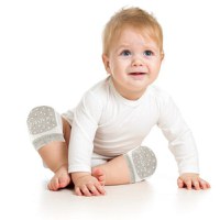 Genunchiere de protectie pentru copii BabyJem Beige - 3