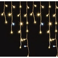 Ghirlanda decorativa luminoasa flori de gheata, 5 m, 300 led - 2