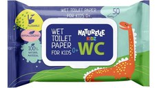 Hartie igienica umeda Kids 50 bucati Naturelle