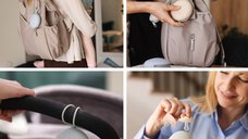 Husa de protectie din silicon pentru suzeta Babyono Roz