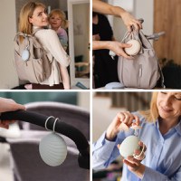 Husa de protectie din silicon pentru suzeta Babyono Roz - 1