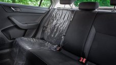 Husa de protectie pentru bancheta auto Caretero,impermeabila si usor de curatat,protejeaza bancheta de sub scaunul auto