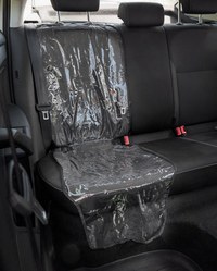 Husa de protectie pentru bancheta auto Caretero,impermeabila si usor de curatat,protejeaza bancheta de sub scaunul auto - 3