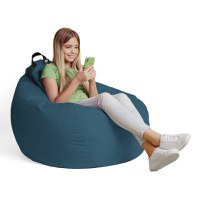 Husa fotoliu Puf Bean Bag tip Para XL Chroma fara umplutura dark blue - 4