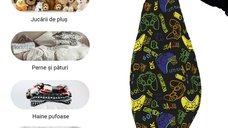 Husa fotoliu Puf Bean Bag tip Para XL fara umplutura lets play