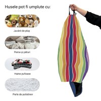 Husa fotoliu Puf Bean Bag tip Para XL fara umplutura zuma - 1