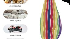 Husa fotoliu Puf Bean Bag tip Para XL fara umplutura zuma