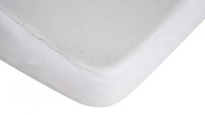 Husa impermeabila antibacteriana pentru saltea 140x70 cm KikkaBoo din bumbac, potrivita pentru saltele de maximum 15 cm