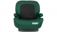 Inaltator auto copii Caretero Irbis I-Size Emerald 125-150 cm, fixare cu isofix, centura de ghidaj, spatar reglabil si detasabil, husa lavabila, cotiere, Certificat R129