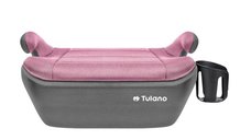 Inaltator auto copii I-Size cu isofix Tulano Avignon Cabby 30 PinkGrey 125-150 cm,suport pahar inclus,husa din material ultra soft,omologat R129