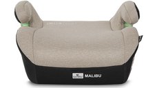 Inaltator auto cu isofix Lorelli Malibu Beige 6-12 ani, 125-150 cm, cu conectori pentru ghidaj