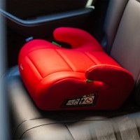 Inaltator auto Juju Jazzy Booster i-Size rosu-bordo - 1