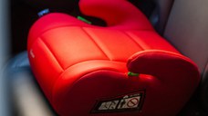 Inaltator auto Juju Jazzy Booster i-Size rosu-bordo