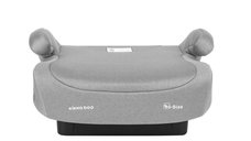 Inaltator auto KikkaBoo i-Go i-Size Light Grey, 125-150 cm, cu husa detasabila si ghidaj pentru centura