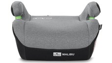Inaltator auto Lorelli Malibu Grey cu ISOFIX, 6-12 ani, 125-150 cm, conectori pentru ghidaj