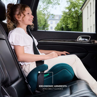 Inaltator auto pentru copii Kinderkraft I-Boost 2 Grey I-Size 125-150 cm - 2