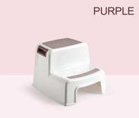 Inaltator Little Mom PURPLE cu doua trepte, suprafata antiderapanta, portabil, ergonomic, margini rotunjite, varsta recomandata 1-6 ani - 5