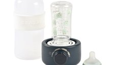 Incalzitor biberoane si sterilizator Beaba BabyMilk Second Night Blue