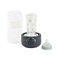 Incalzitor biberoane si sterilizator Beaba BabyMilk Second Night Blue - 1