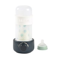 Incalzitor biberoane si sterilizator Beaba BabyMilk Second Night Blue - 2