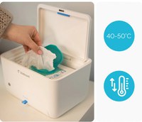 Incalzitor de servetele umede si tesaturi Kidnort Lykkelig, cu funcionare silenioasa, inchidere magnetica, mentine temperatura 40C-55C, putere 8 Wati - 7