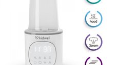 Incalzitor pentru biberoane Kidwell gala White 4 in 1 cu sterilizare si mentinere temperatura