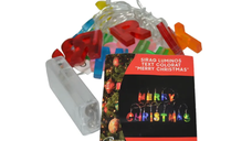 Instalatie de Craciun 14 led-uri model Merry Christmas 30 cm