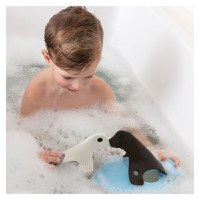 Jucarie creativa de baie Insula Focilor Quut Toys - 2