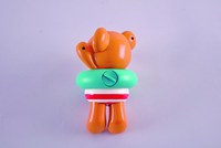 Jucarie de baie Teddy inotatorul vesel Hape - 5