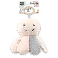 Jucarie din plus cu zornaitoare si zona fosnaitoare Octopus Natural Beige 0 luni+ - 2