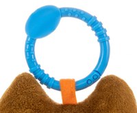 Jucarie din plus pentru agatat, cu clopotel Happy Owl Brown - 3