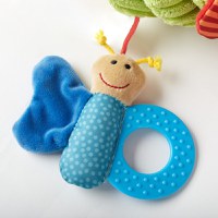 Jucarie interactiva pentru bebelusi Fluturas si prieteni Sigikid - 3