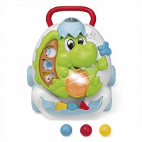 Jucarie pentru copii Chicco 2 in 1 centru de activitati si antemergator Dinozaur - 1