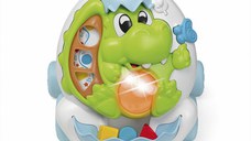 Jucarie pentru copii Chicco 2 in 1 centru de activitati si antemergator Dinozaur