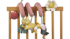 Jucarie zornaitoare din plus spirala design Sweet Fun Hunter Pink