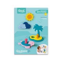 Jucarii de baie din spuma Insula comorilor Quut Toys - 1