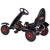 Kart cu pedale F618 Air negru Kidscare - 2