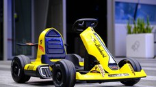 Kart electric pentru copii Nichiduta LoveKart Speed8 12V cu telecomanda 2.4G,Aplicatie pentru control de pe telefon,Scaun confortabil,Roti rezistente din plastic,Pedale individuale acceleratiefrana,UsB, Mp3, Bluetooth