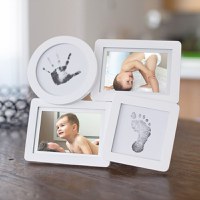 Kit rama foto multipla cu amprente din cerneala pentru manuta si piciorus Pearhead - 2