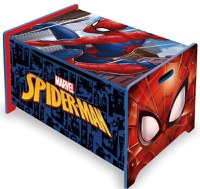 Ladita din lemn pentru depozitare jucarii Spiderman - 2