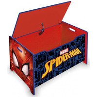 Ladita din lemn pentru depozitare jucarii Spiderman - 1