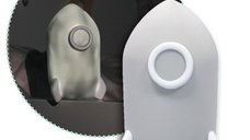 Lampa de veghe LED cu oprire automata forma racheta gri Lumilu Sweet Dreams Rocket Reer