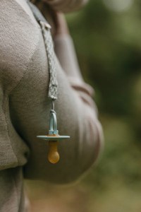 Lantisor clip pentru suzeta Bibs Sand-Ivory - 2