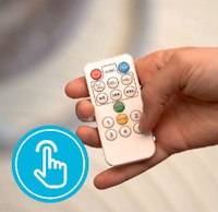 Leagan electric cu 5 moduri de balansare pentru copii Kidnort Svaie Grey, portabil, cu telecomanda, muzica, conectare bluetoothusb, accesorii incluse, dimensiune 66 x 65 x 53.5 cm - 2